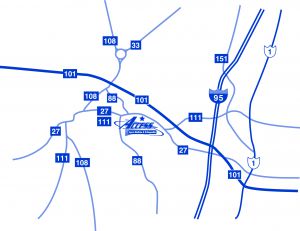 Exeter Map
