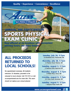 Free Sports Physicals