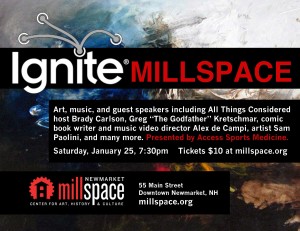 Millspace Ignite poster