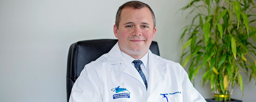 Access Sports Medicine’s Benjamin Thompson, MD  Now Board Certified in Sports Medicine