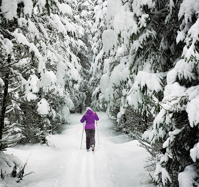 female ski