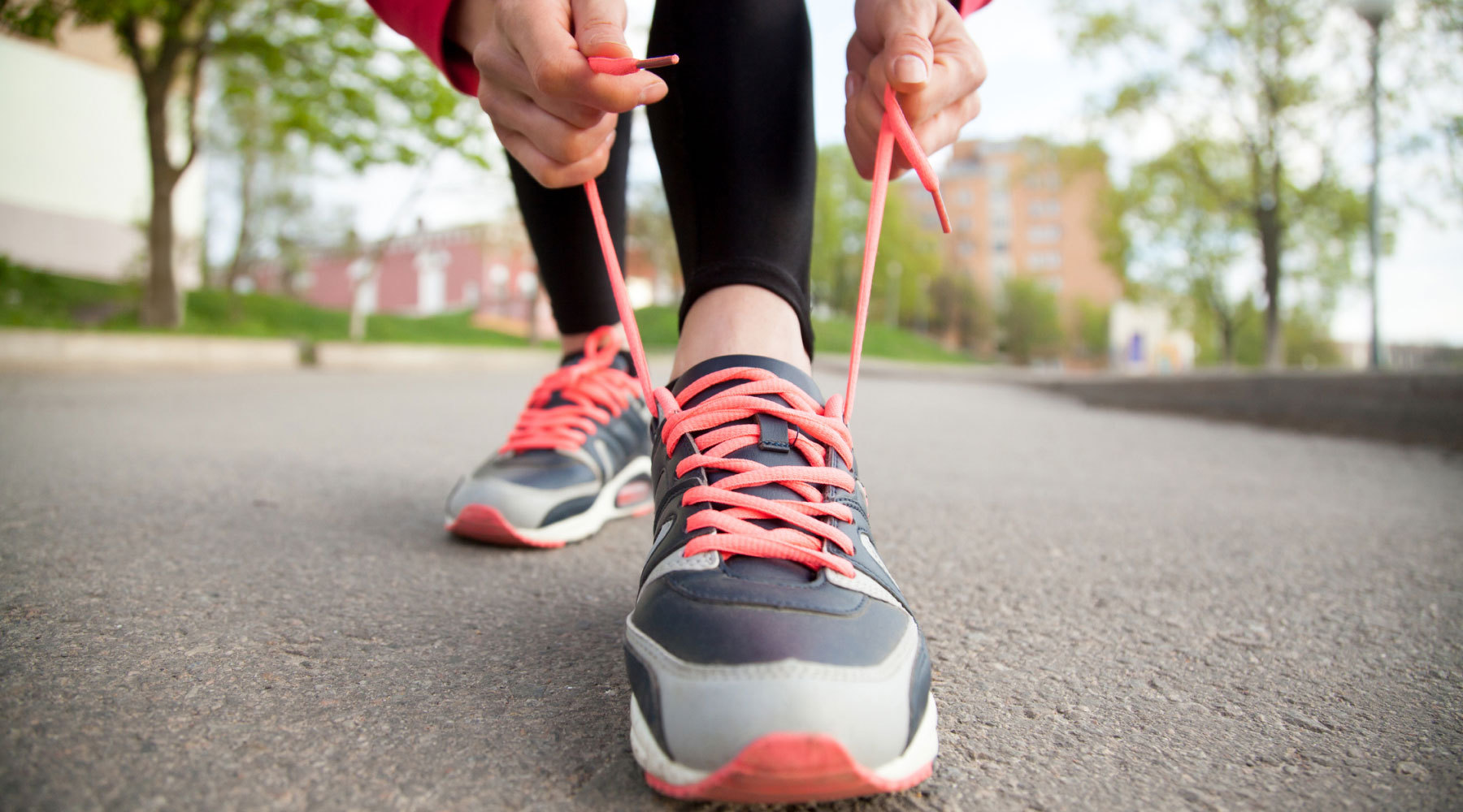 Lacing up the proper shoes for a daily run