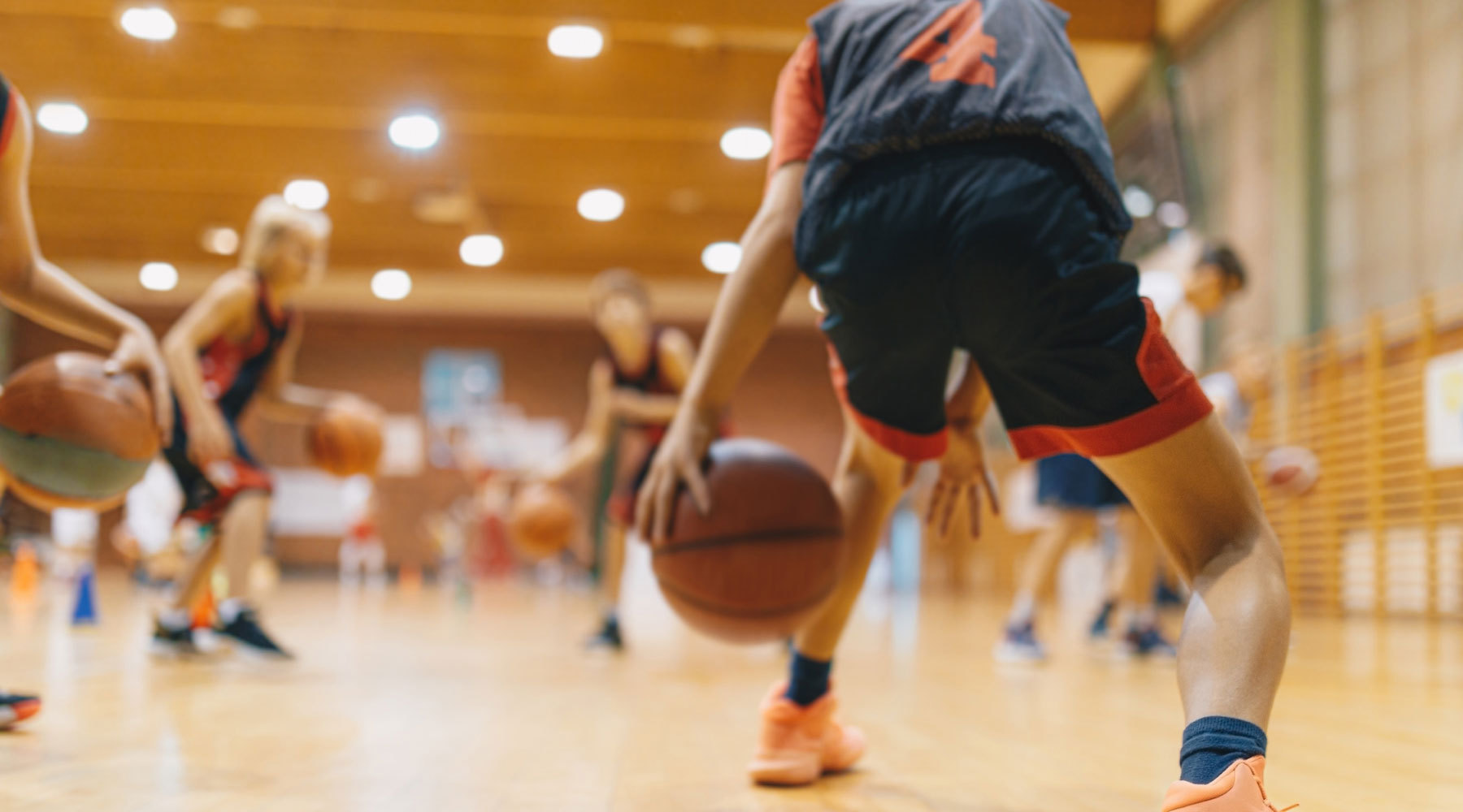 Basketball plagers are susceptible to injury if they're not mindful of different variables.